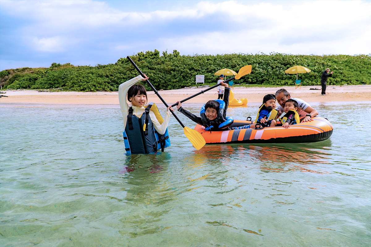 海！ブランコ！ハンモック！無人島の遊び方は無限大！